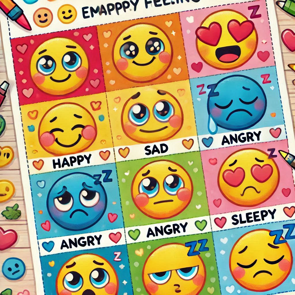 Understanding Emotions with Feeling Worksheets